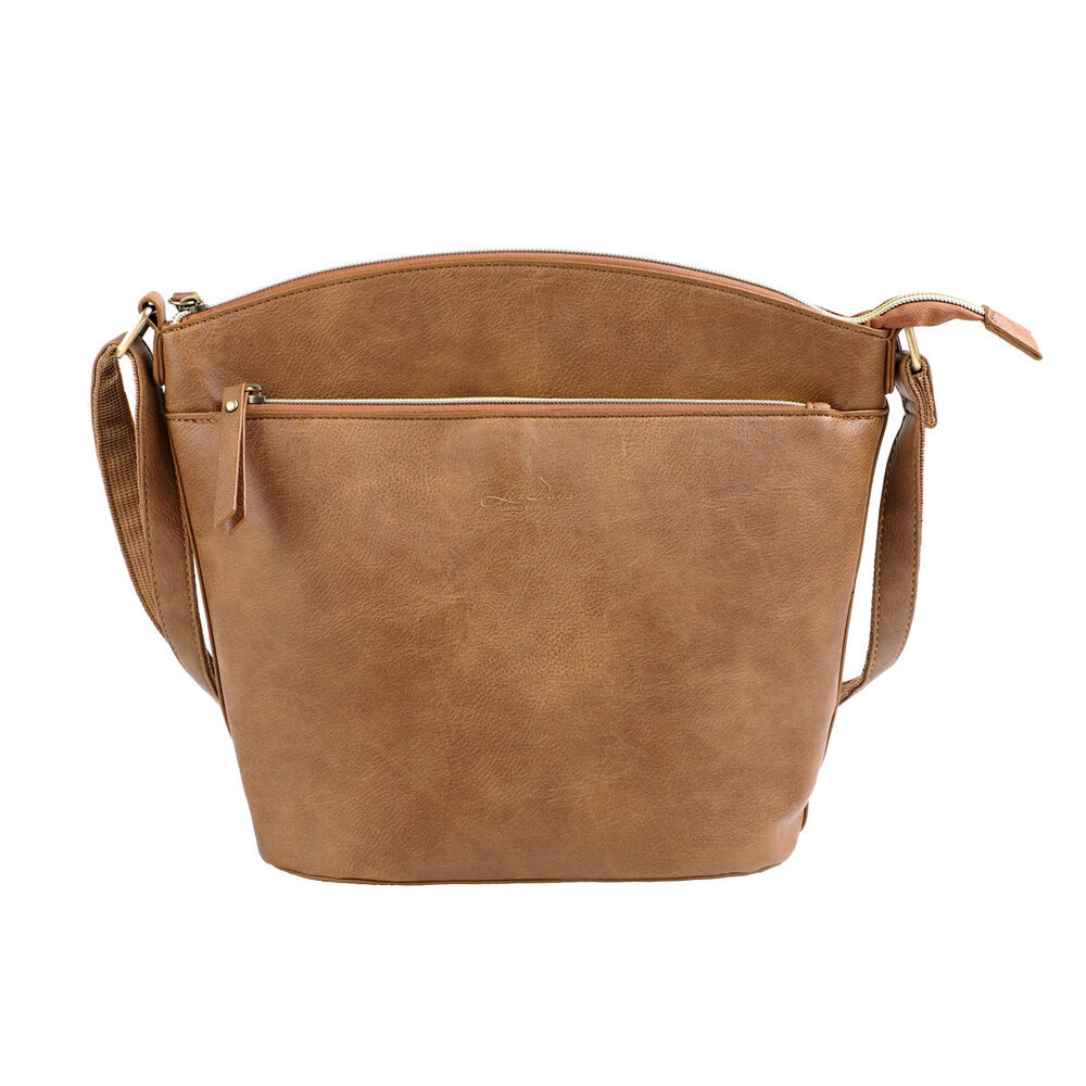 BACKYARD FAMILY「LIZDAYS リズデイズ ショルダーバッグ 軽量 ミニ 通販 ショルダーバック ショルダー」|ショルダー・メッセンジャー|ブラウン1