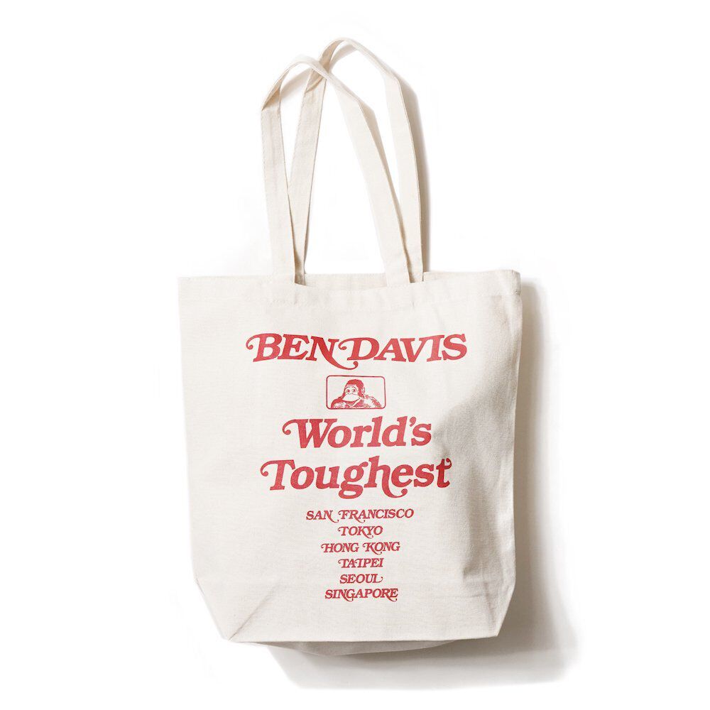 BACKYARD FAMILY「ベンデイビス トートバッグ BDW-8282 通販 BEN DAVIS トートバック キャンバス」|トートバッグ|ホワイト2