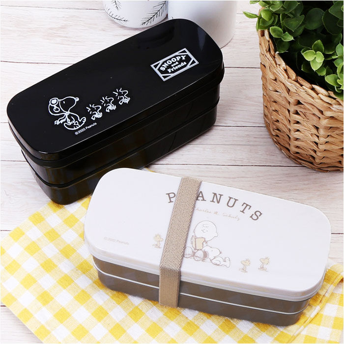 BACKYARD FAMILY「キャラクター ランチボックス 640ml 2段 通販 弁当箱 お弁当箱 ランチ 二段 ベルト付き」|食器・キッチングッズ|