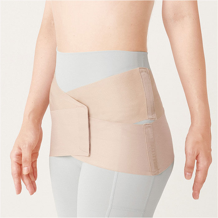 BACKYARD FAMILY「骨盤ベルト 通販 日本製 動きやすい 2本ベルト 女性 骨盤サポート ゆがみ 歪み 骨盤 着脱簡単」|その他|