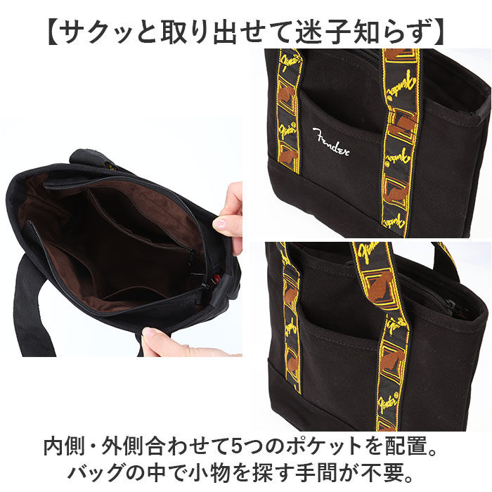 BACKYARD FAMILY「Fender フェンダー トートバッグ ミニ 6002 通販 ミニトート ミニトートバッグ」|トートバッグ|