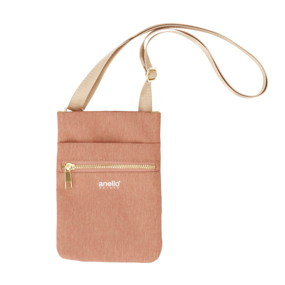 anello「アネロ ミニショルダーバッグ 通販 anello GRANDE レディース 大人 ショルダーバッグ」|ショルダー・メッセンジャー|ピンク1