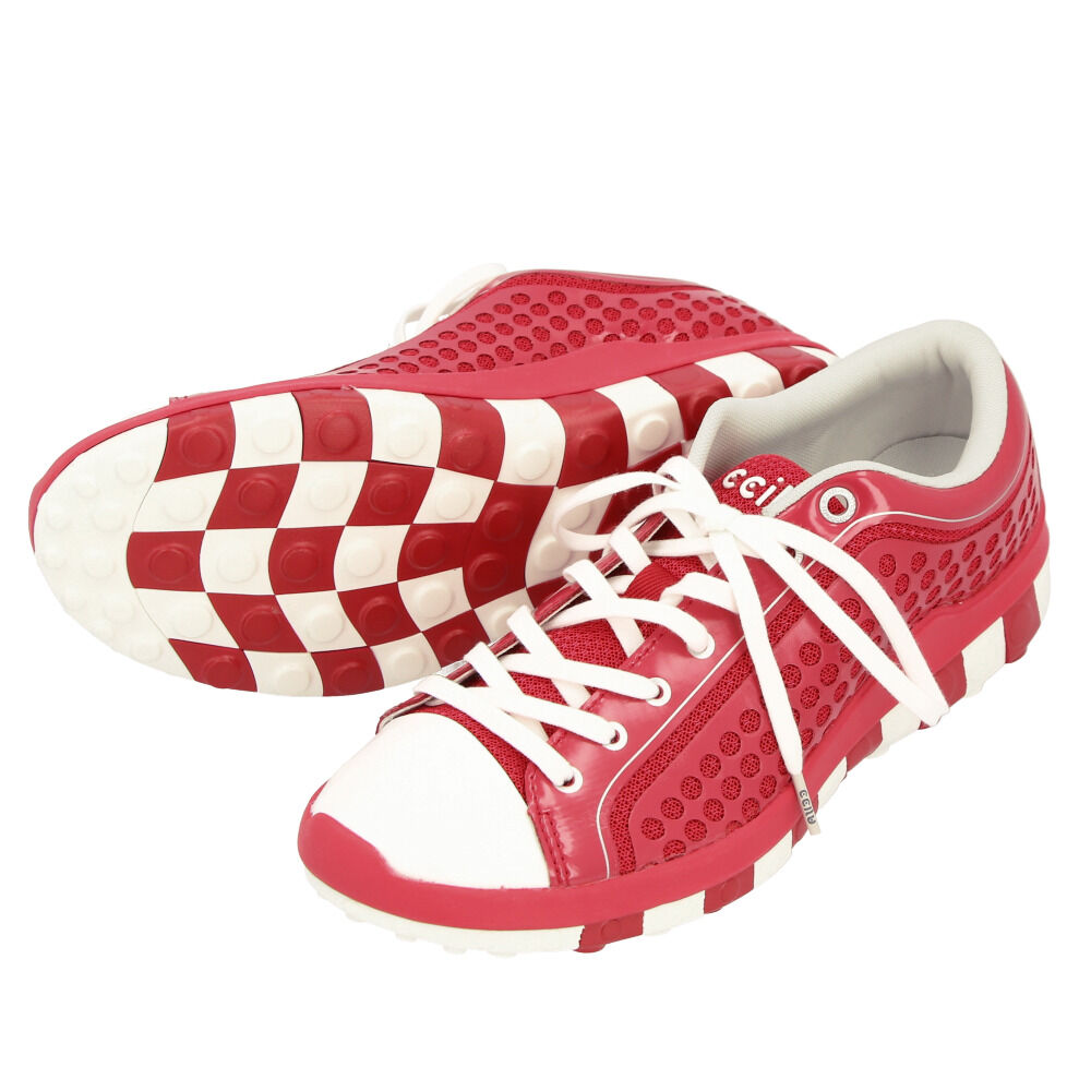 BACKYARD FAMILY「チル ccilu ウォーキングシューズ レディース 軽量 通販 メンズ スニーカー 健康シューズ」|スリッポン|レッド1