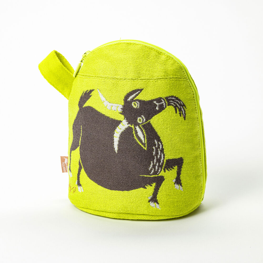 BACKYARD FAMILY「morita miw ポーチ 通販 小物入れ 可愛い 小さい おしゃれ ブランド MiW」|ポーチ|グリーン1