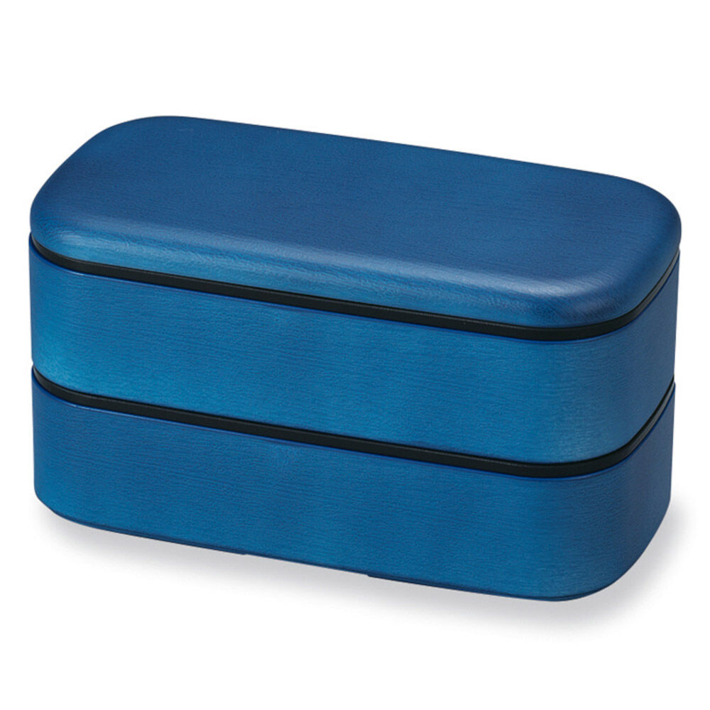 BACKYARD FAMILY「弁当箱 男子 大容量 2段 通販 お弁当箱 二段 ランチボックス 1000ml 二段弁当箱 男性」|食器・キッチングッズ|ブルー1