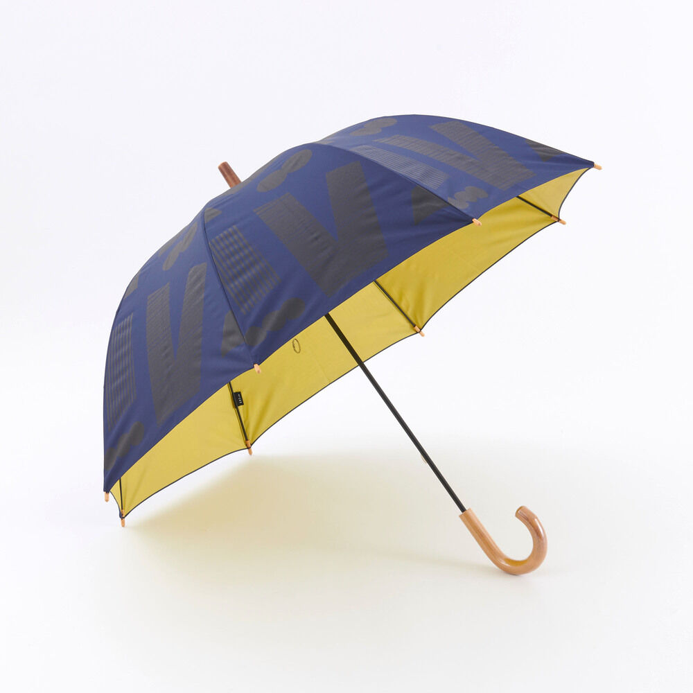 BACKYARD FAMILY「392 plusm 日傘 通販 晴雨兼用傘 長傘 雨傘 傘 晴雨兼用 レディース 遮光 遮熱 軽量」|傘|ブルー2