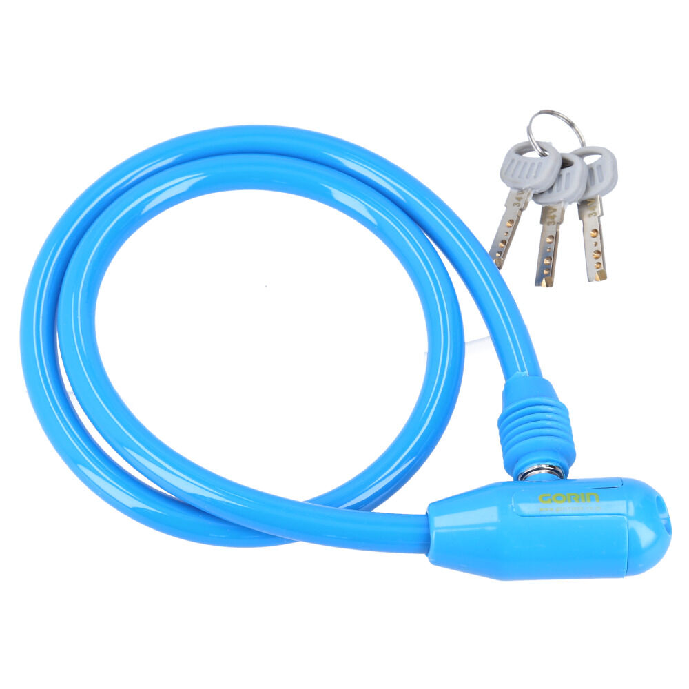 BACKYARD FAMILY「GORIN ゴリン ワイヤーロック G-222 通販 自転車用ワイヤーロック ワイヤー錠」|その他|ブルー2