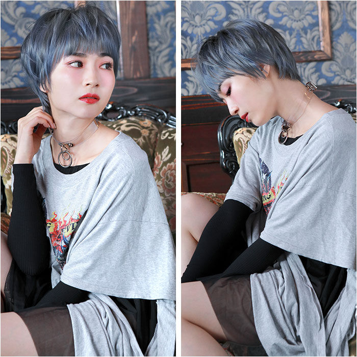 BACKYARD FAMILY「プリシラ prisila オールウィッグ ショート A-104 通販 ハンサムショート」|ヘアスタイリング|