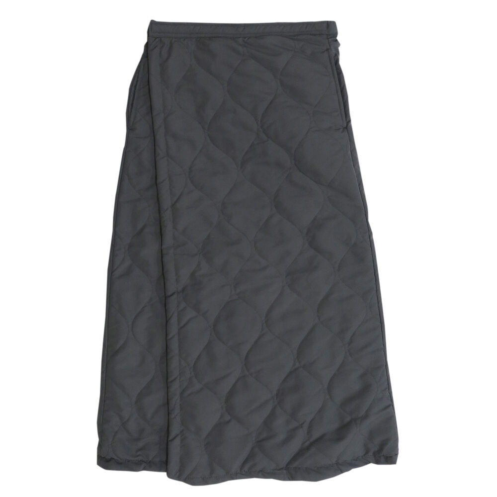 BACKYARD FAMILY「グロリア 巻きスカート キルティング ロング 通販 巻スカート スカート ルームウェア 部屋着」|ルームウェア|グレー2