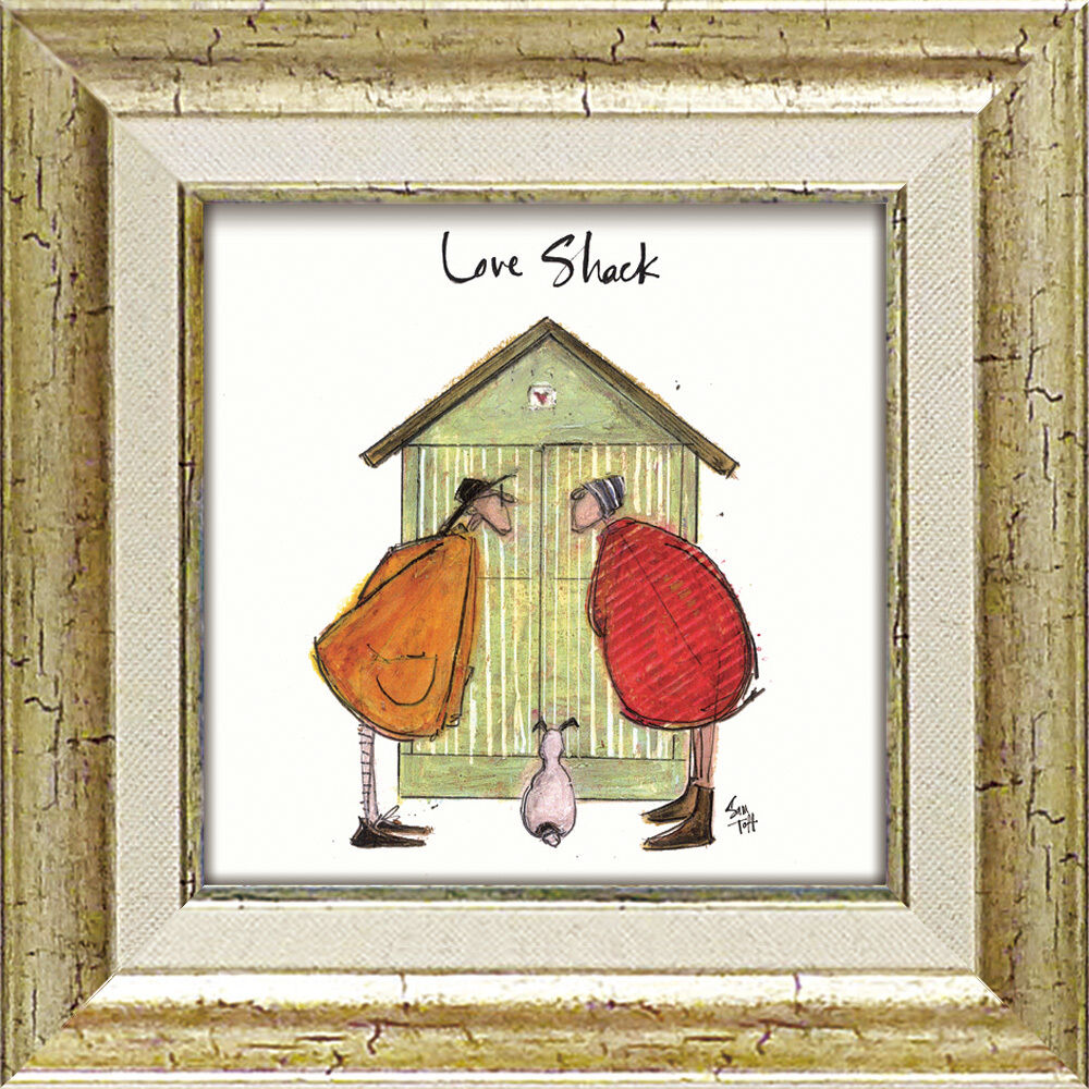 BACKYARD FAMILY「サムトフト 絵画 通販 約24cm &times; 24cm Sam toft アートフレーム おしゃれ サム」|その他|ホワイト2