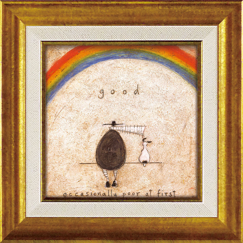 BACKYARD FAMILY「サムトフト 絵画 通販 約24cm &times; 24cm Sam toft アートフレーム おしゃれ サム」|その他|その他1