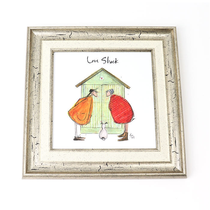 BACKYARD FAMILY「サムトフト 絵画 通販 約24cm &times; 24cm Sam toft アートフレーム おしゃれ サム」|その他|