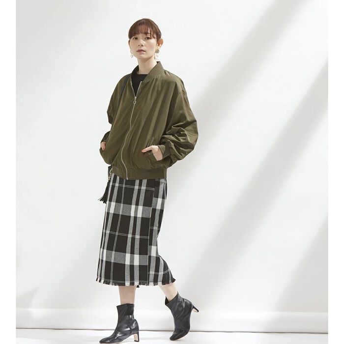 BACKYARD FAMILY「ブルゾン レディース 薄手 通販 ジャンパー ジャケット ジャンバー 秋 冬 秋冬 アウター」|その他|