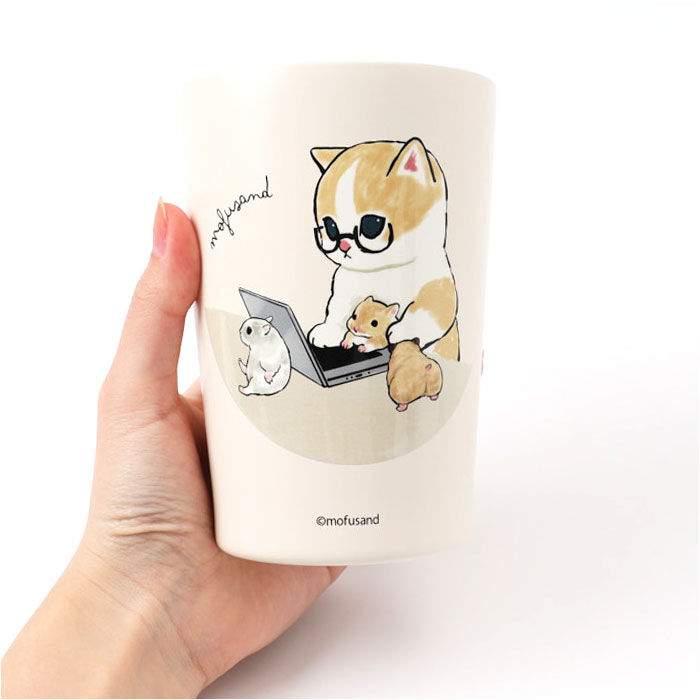 BACKYARD FAMILY「タンブラー 450ml 通販 mofusando モフサンド ステンレスタンブラー 2WAY 保温」|食器・キッチングッズ|