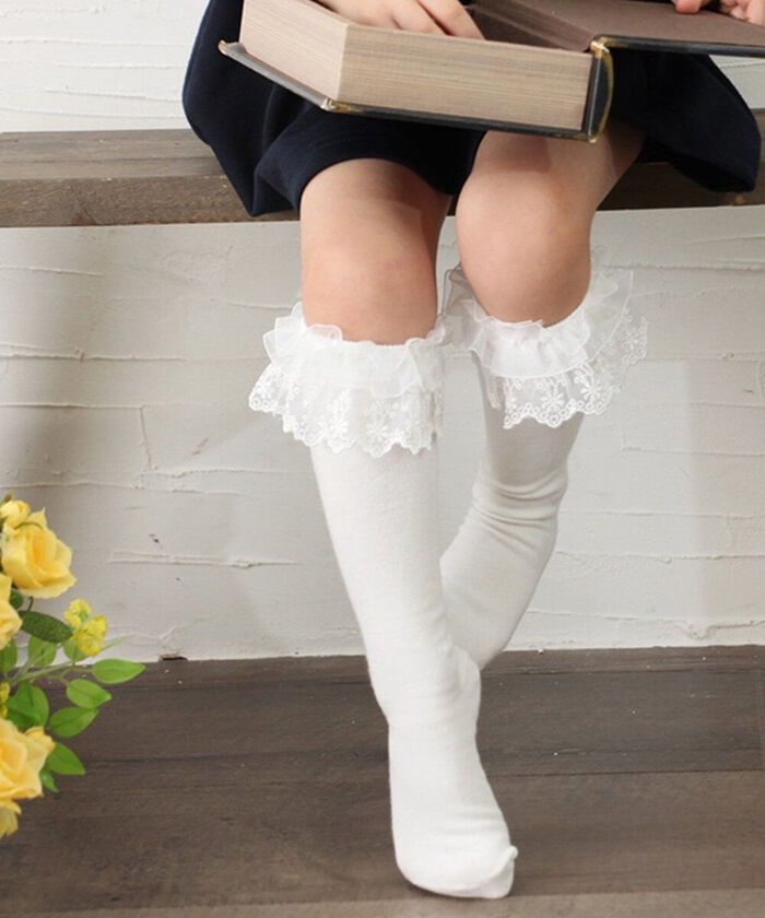 BACKYARD FAMILY「靴下 キッズ 女の子 ハイソックス 通販 長靴下 10002986 ソックス ブリーズハイソックス」|ソックス|