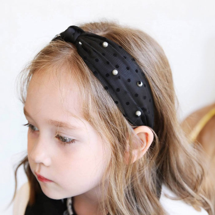 BACKYARD FAMILY「Rora カチューシャ 通販 パール チュール 68292302 髪飾り ヘッドドレス 子供」|その他|