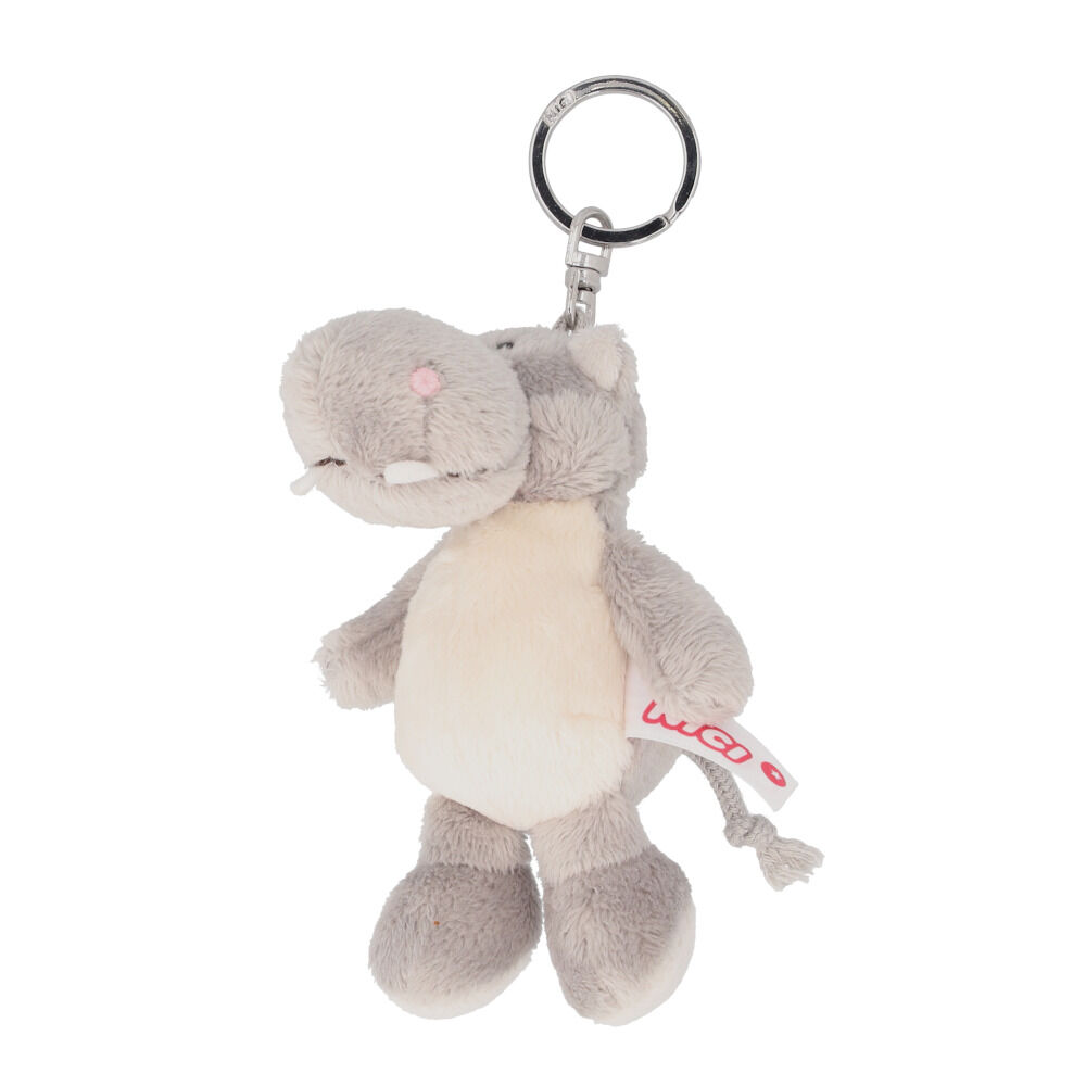 BACKYARD FAMILY「ニキ キーホルダー ぬいぐるみ NICI 通販 キーリング キーチャーム アニマル 洗える 手洗い」|チャーム・キーホルダー|グレー1