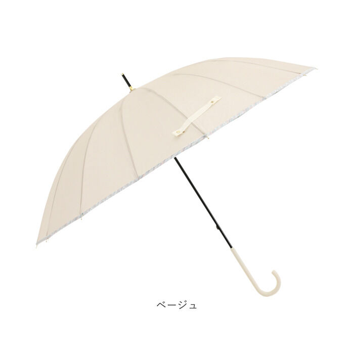 BACKYARD FAMILY「傘 16本骨 レディース おしゃれ 通販 長傘 雨傘 60cm 60センチ 手開き 手動 かさ」|傘|