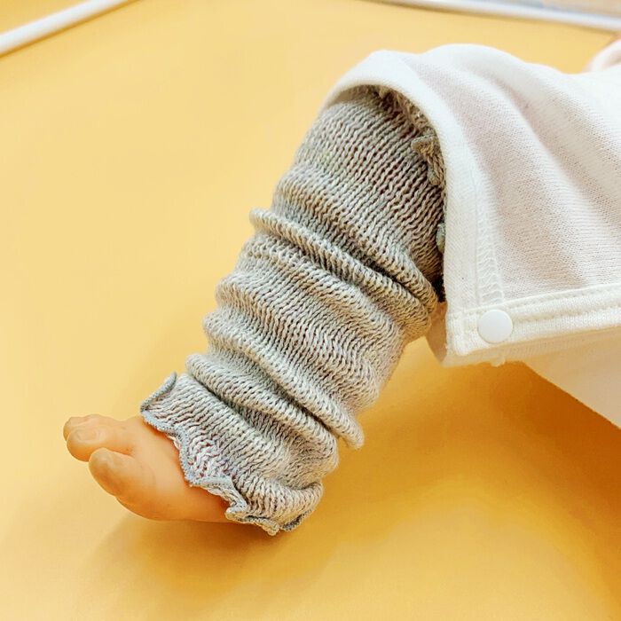 BACKYARD FAMILY「育児工房 オーガニック レッグウォーマー ベビー 通販 日本製 オーガニックレッグウォーマー」|その他ベビーウェア|