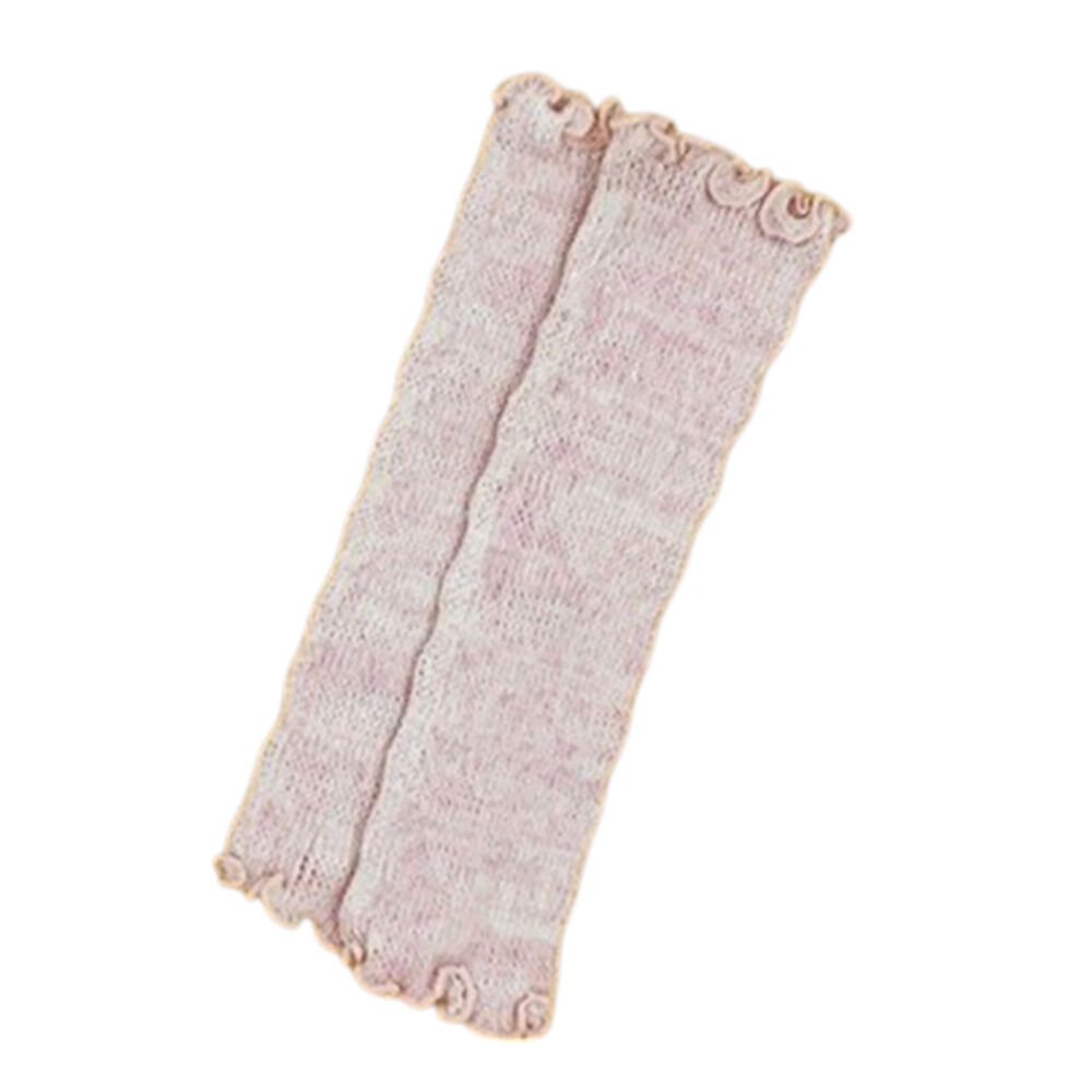 BACKYARD FAMILY「育児工房 オーガニック レッグウォーマー ベビー 通販 日本製 オーガニックレッグウォーマー」|その他ベビーウェア|ピンク1