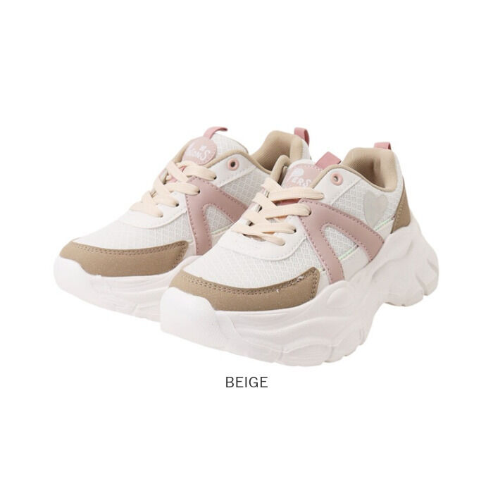 BACKYARD FAMILY「厚底スニーカー 通販 ジュニア スニーカー シューズ 靴 くつ 厚底 子供靴 ジュニア靴 軽量」|スリッポン|