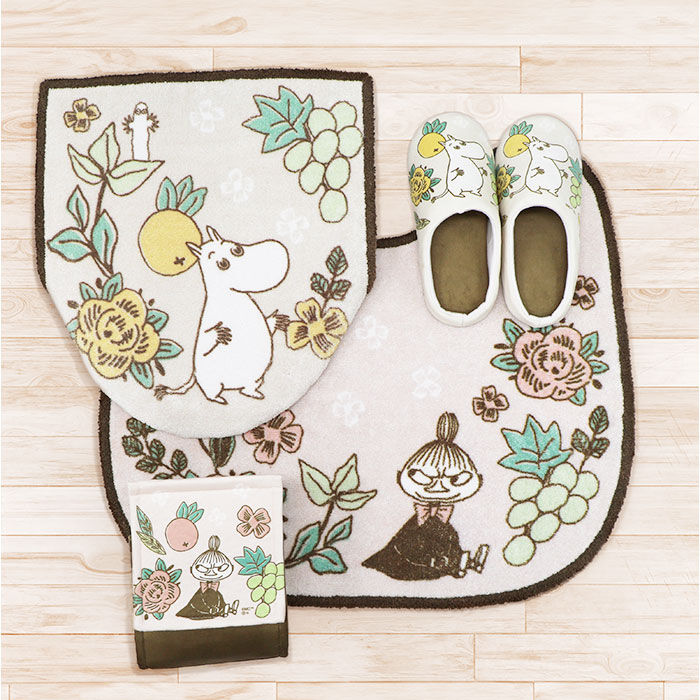 BACKYARD FAMILY「ムーミン トイレ グッズ 通販 トイレ蓋カバー トイレフタカバー トイレふたカバー フタカバー 蓋」|トイレタリー・ランドリーグッズ|