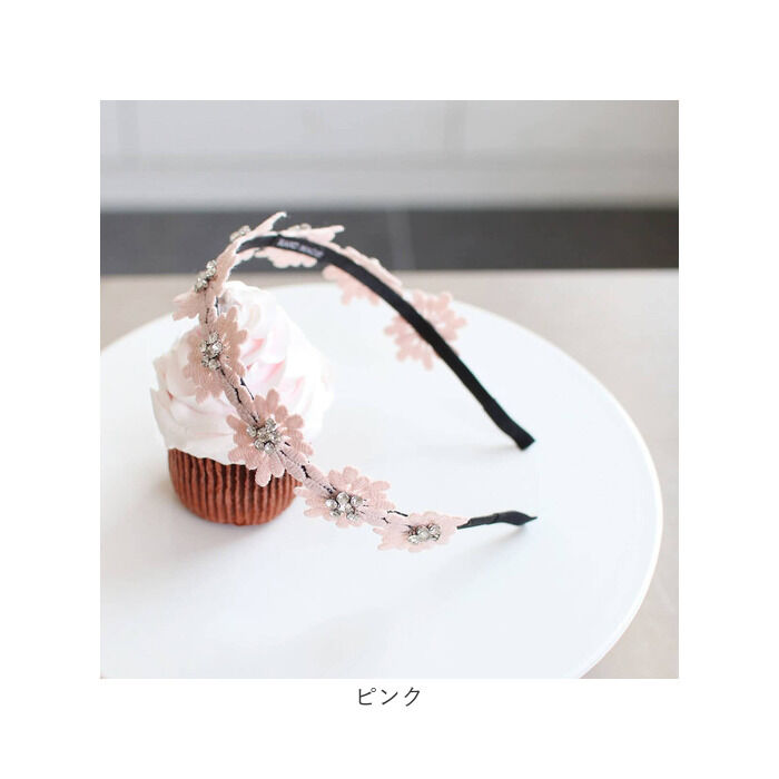 BACKYARD FAMILY「カチューシャ 花 キッズ キラキラ 通販 ヘッドドレス 女の子 子供 子ども こども セレモニー」|その他|