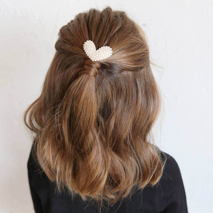 BACKYARD FAMILY「Rora ポニーフック 通販 ハートン 髪飾り ポニー フック ヘアカフ ヘアフック ポニーテール」|その他|