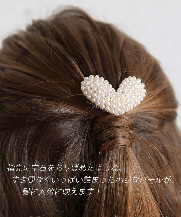 BACKYARD FAMILY「Rora ポニーフック 通販 ハートン 髪飾り ポニー フック ヘアカフ ヘアフック ポニーテール」|その他|
