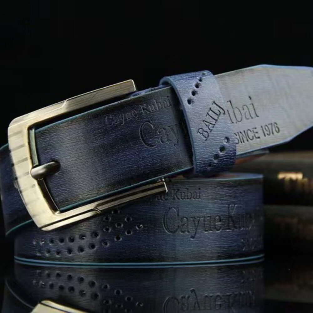 BACKYARD FAMILY「ベルト メンズ おしゃれ 通販 カジュアルベルト ビジネスベルト 紳士ベルト メンズベルト」|ベルト|ブルー1