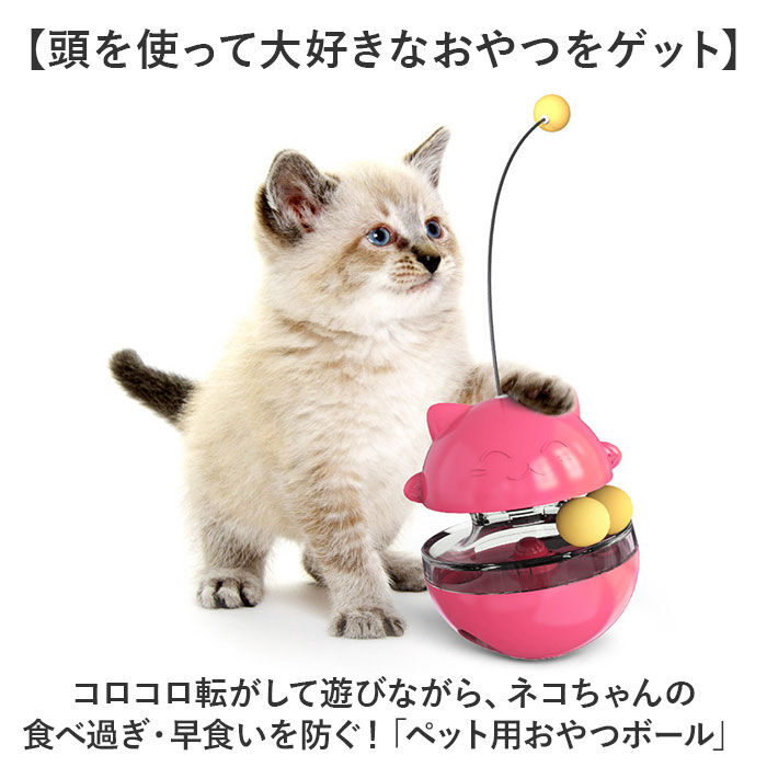 BACKYARD FAMILY「猫じゃらし おやつボール 猫 通販 ねこじゃらし ボール おやつ入れ おもちゃ オモチャ 玩具」|その他|