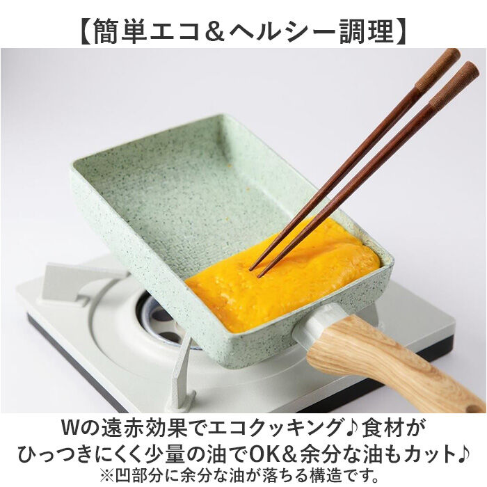 BACKYARD FAMILY「エッグパン IH 通販 卵焼き フライパン 卵焼き器 玉子焼き機 玉子焼きフライパン IH対応」|食器・キッチングッズ|