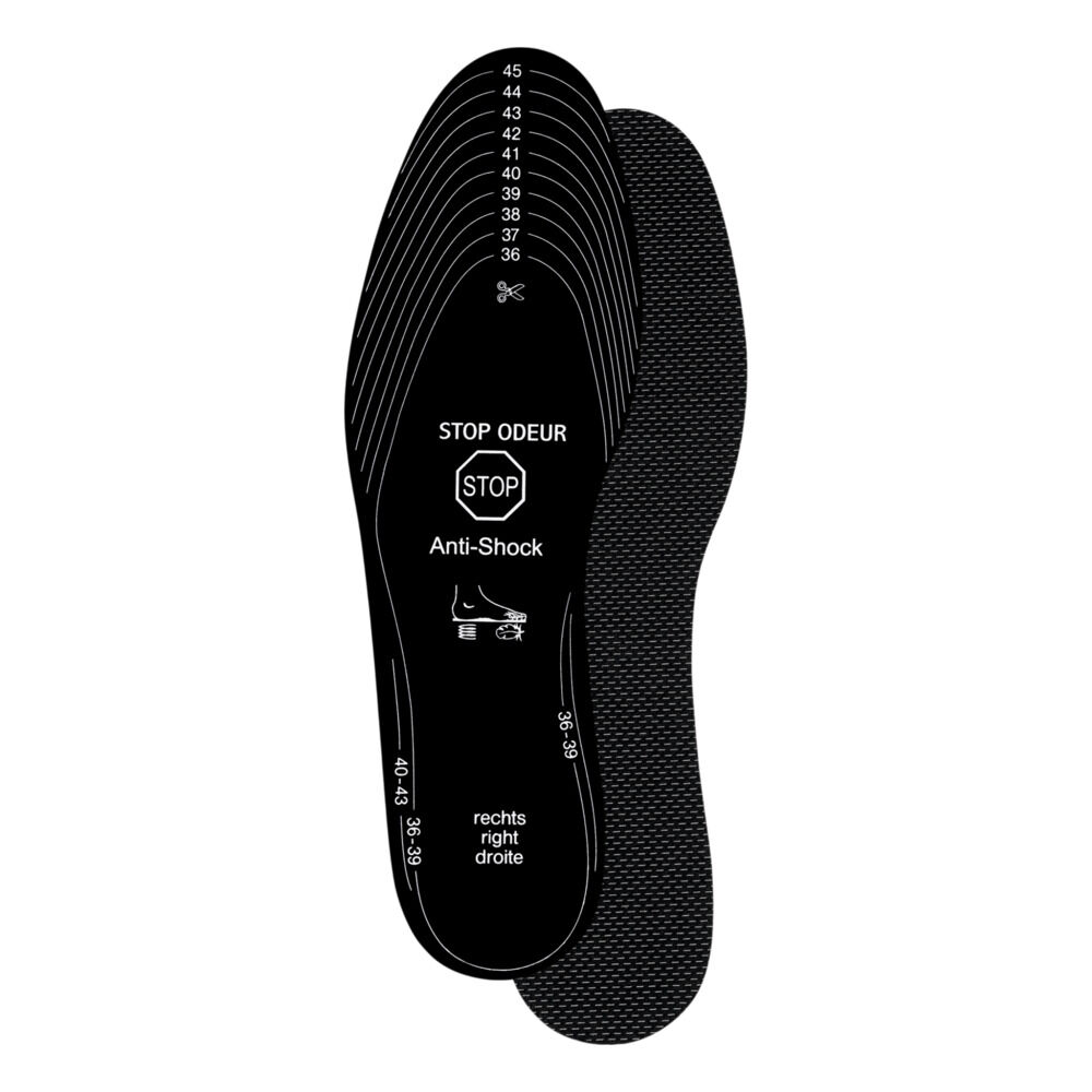 BACKYARD FAMILY「ペダック インソール 通販 pedag 中敷き 中敷 衝撃吸収 フルインソール 脱臭 活性炭」|その他|ブラック1