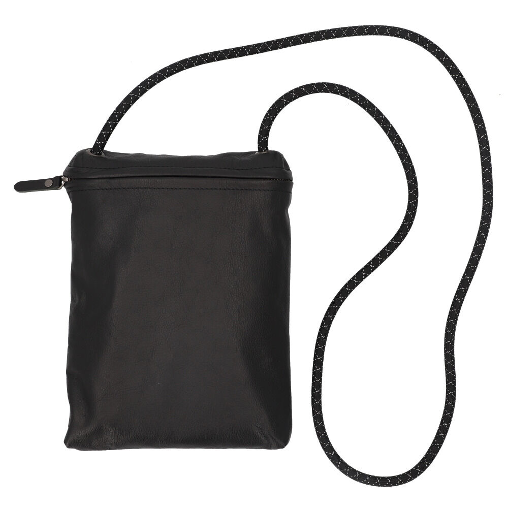 BACKYARD FAMILY「サコッシュ ミニショルダーバッグ レザー 通販 メンズ 本革 ショルダーバッグ 肩掛け バッグ」|ショルダー・メッセンジャー|ブラック1