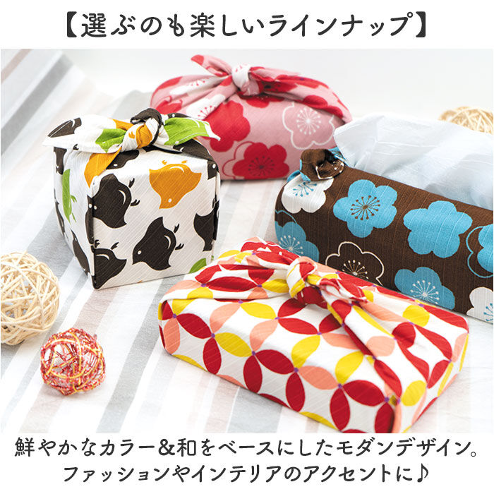 BACKYARD FAMILY「和布華 風呂敷 100cm 通販 日本製 ふろしき 大判 和柄 wafuka プレーリードッグ」|ハンカチ|