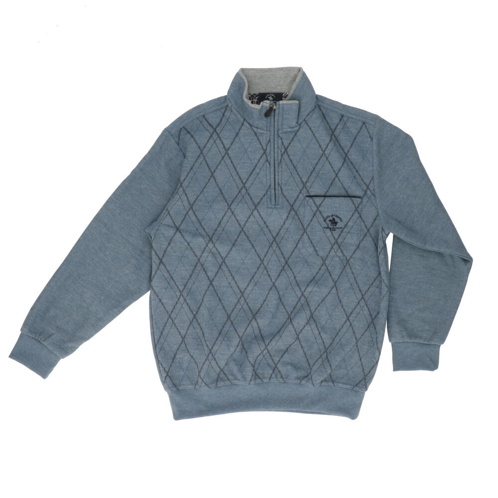 BACKYARD FAMILY「サンタバーバラ トレーナー 6547 通販 プルオーバー メンズ ブランド SANTA」|パーカー|ブルー2