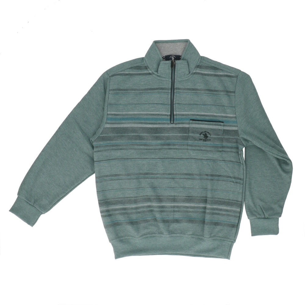 BACKYARD FAMILY「サンタバーバラ トレーナー 6547 通販 プルオーバー メンズ ブランド SANTA」|パーカー|グリーン1