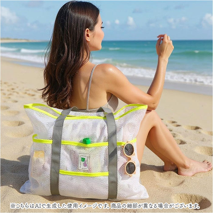 BACKYARD FAMILY「ビーチバッグ プールバッグ 大容量 通販 ビーチバック プールバック スイミングバッグ」|トートバッグ|