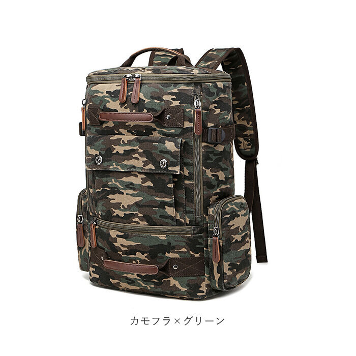 BACKYARD FAMILY「リュック メンズ おしゃれ 通販 キャンバス リュックサック バックパック デイパック 通学 通勤」|リュック|