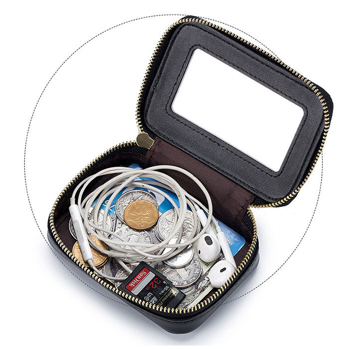 BACKYARD FAMILY「化粧 ポーチ 鏡 付き 通販 リップ ケース ミラー付き 口紅 グロス ルージュ リップクリーム」|ポーチ|