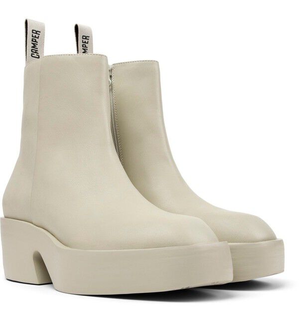 CAMPER「[カンペール] BILLIE / アンクルブーツ」|ロングブーツ|ベージュ系その他
