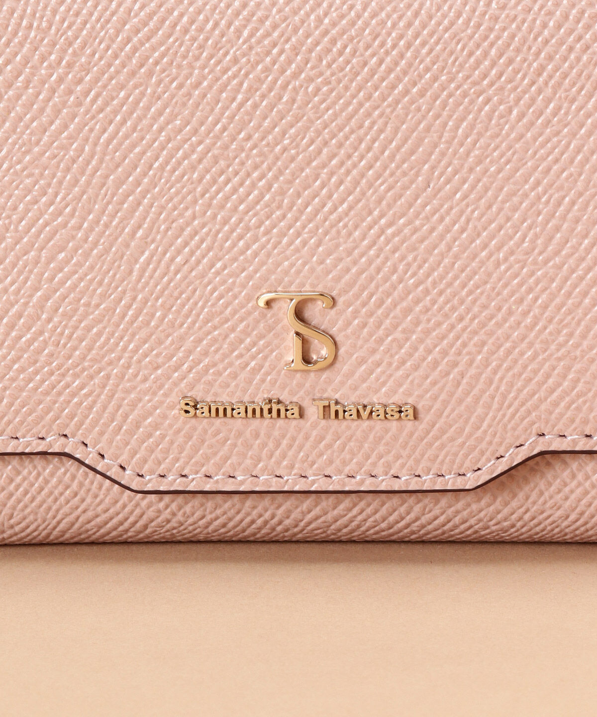 Samantha Thavasa「シンプルラメ 三つ折り財布」|財布|