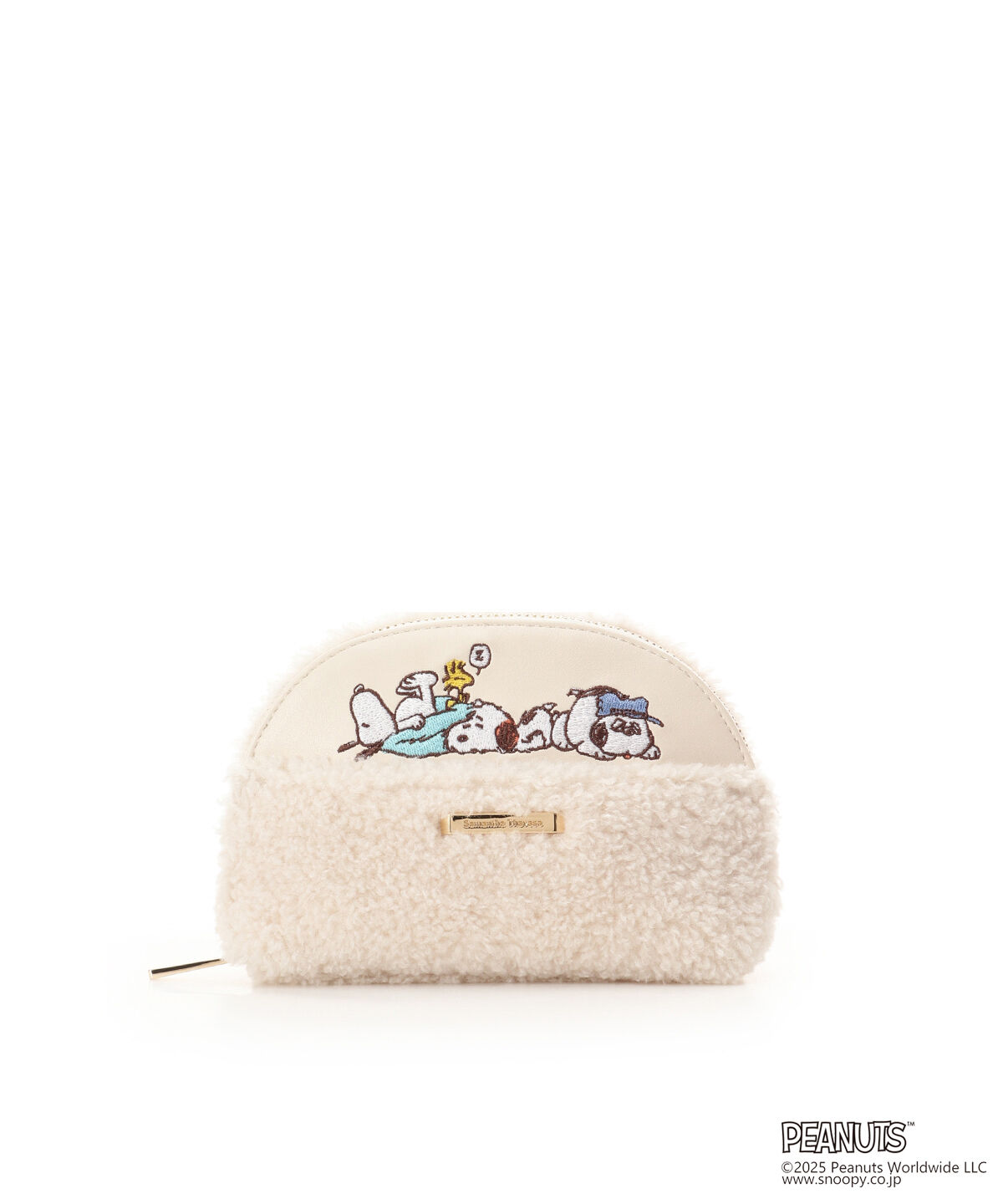 Samantha Thavasa「「スヌーピー」コレクション ポーチ」|ポーチ|オフホワイト