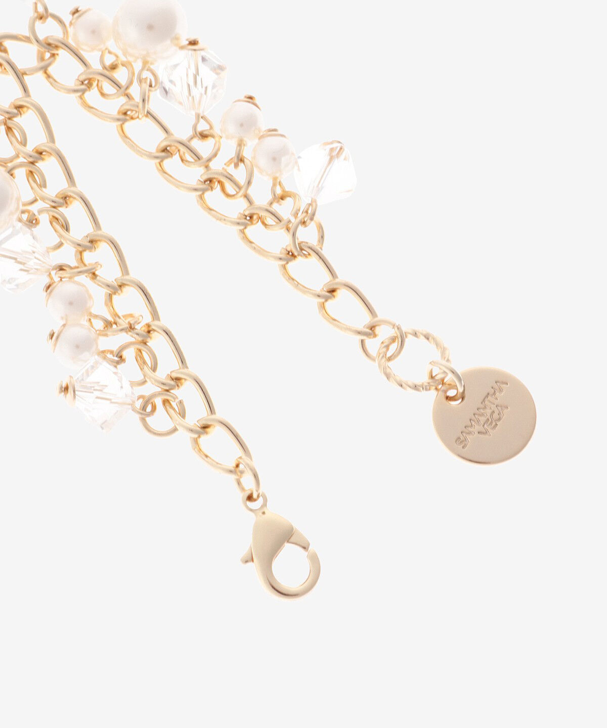 Samantha Vega「ツイストリングイニシャルチャーム(F)」|チャーム・キーホルダー|