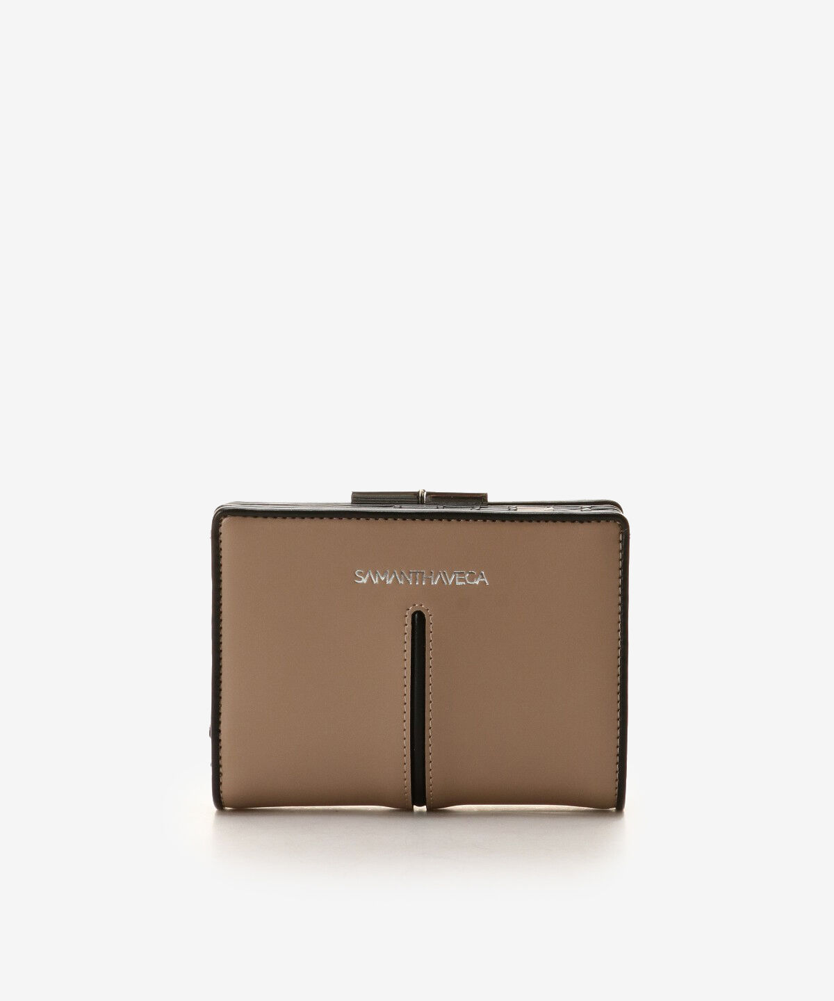 Samantha Vega「パイピング折財布」|財布|ベージュ