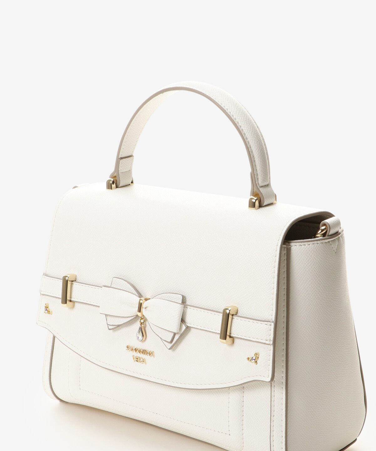 Samantha Vega「アクセントリボンショルダーバッグ」|ショルダー・メッセンジャー|