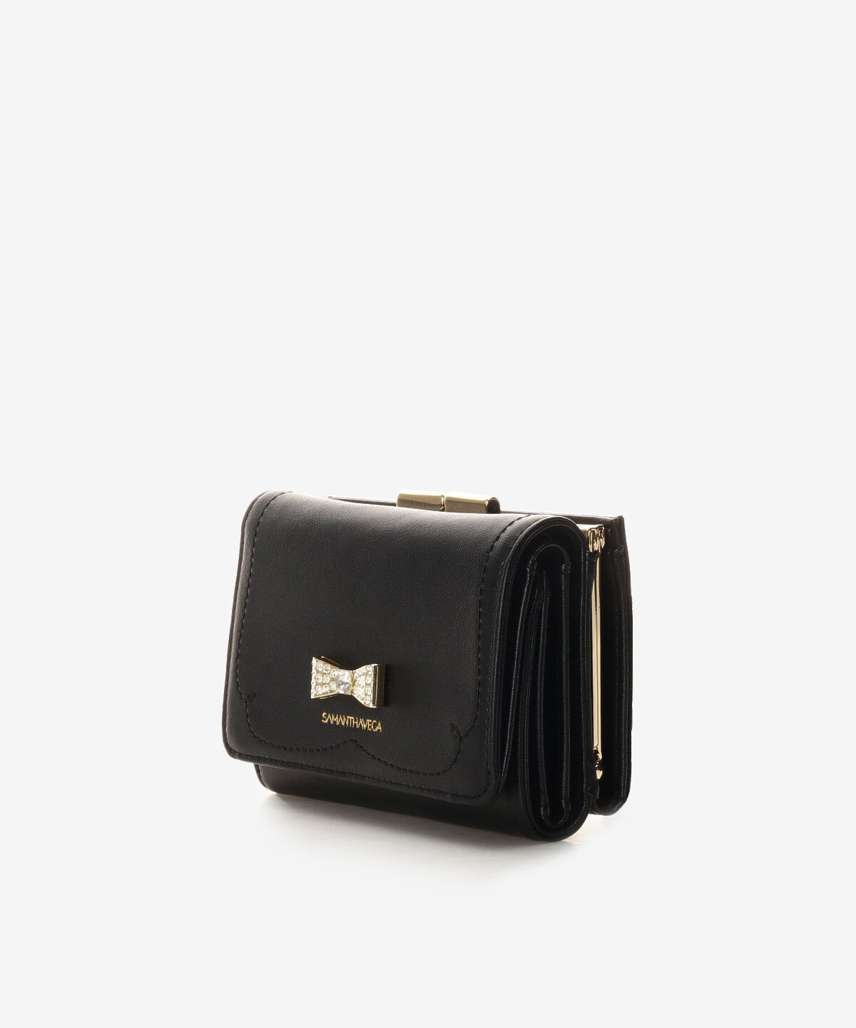 Samantha Vega「ビジューリボン　折財布」|財布|