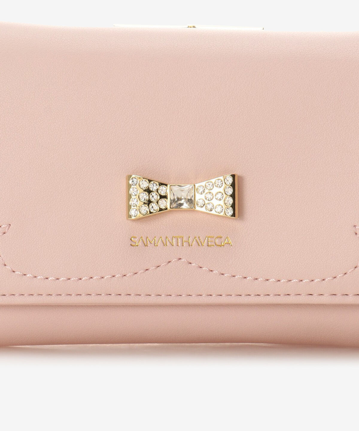 Samantha Vega「ビジューリボン　折財布」|財布|