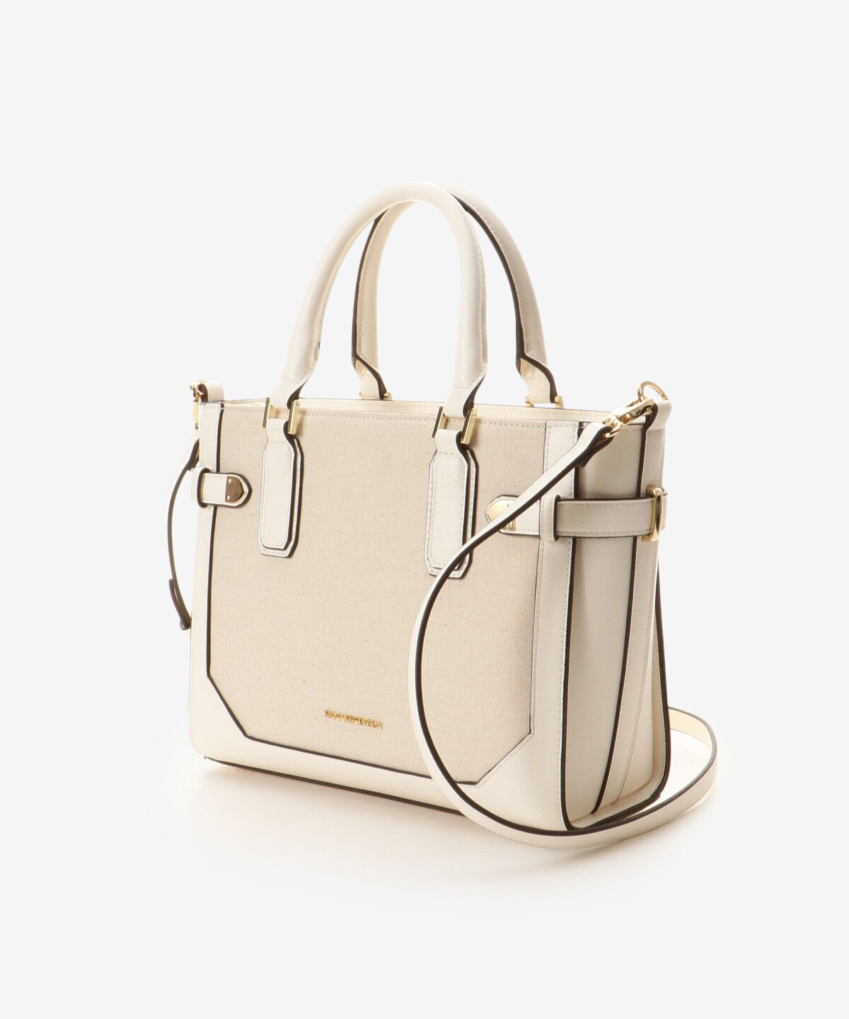 Samantha Vega「キャンバスベルト金具ハンドバッグ」|ハンドバッグ|