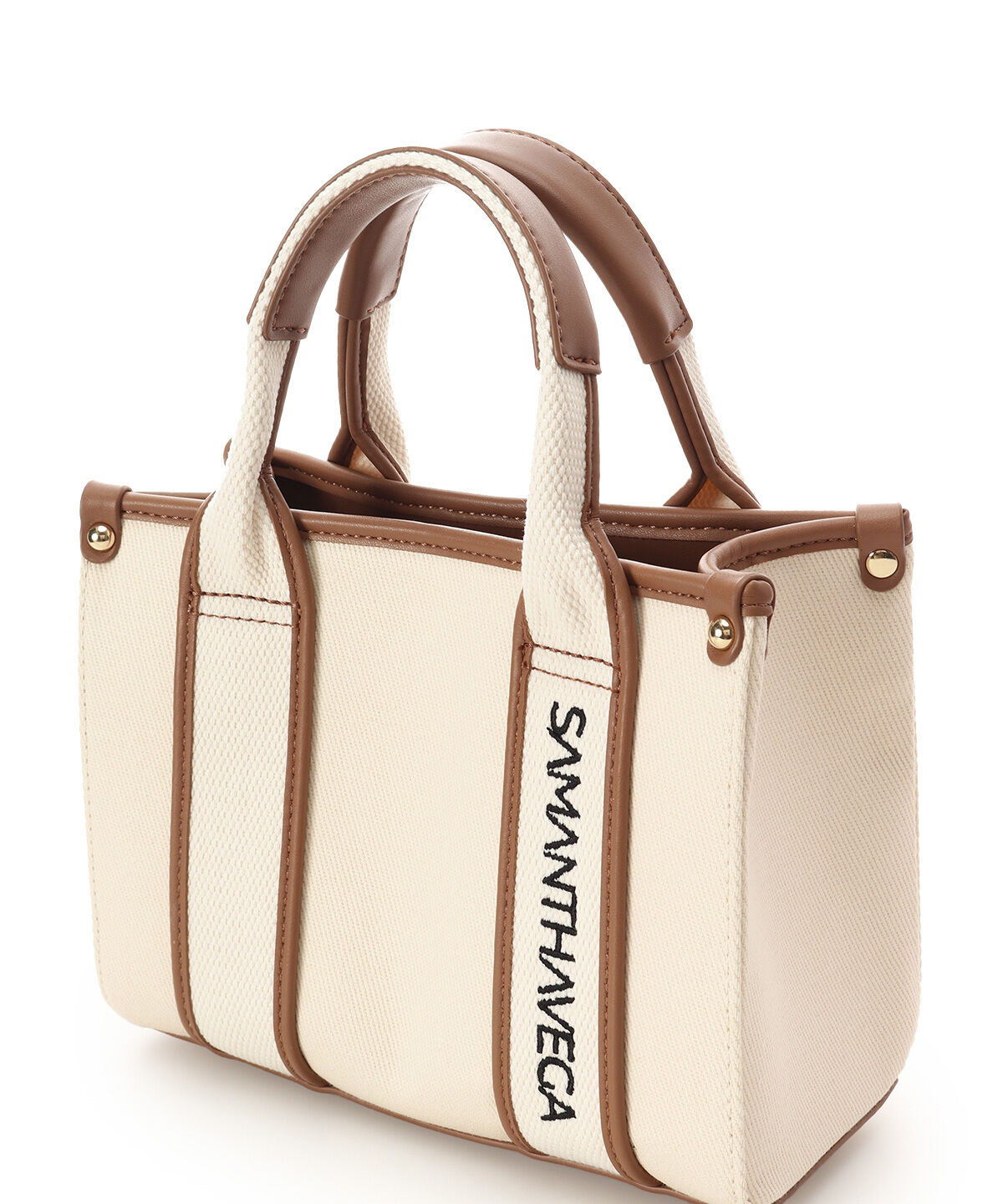 Samantha Vega「ロゴテープキャンバスショルダーバッグ（ミニ）」|ショルダー・メッセンジャー|